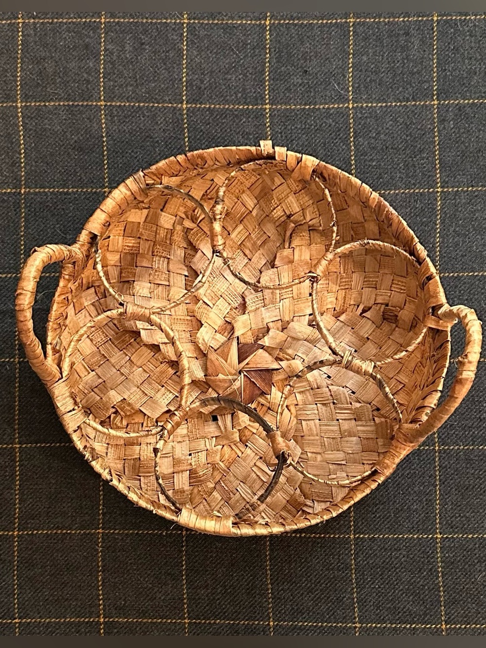 Unique • Wicker drink basket • picnic